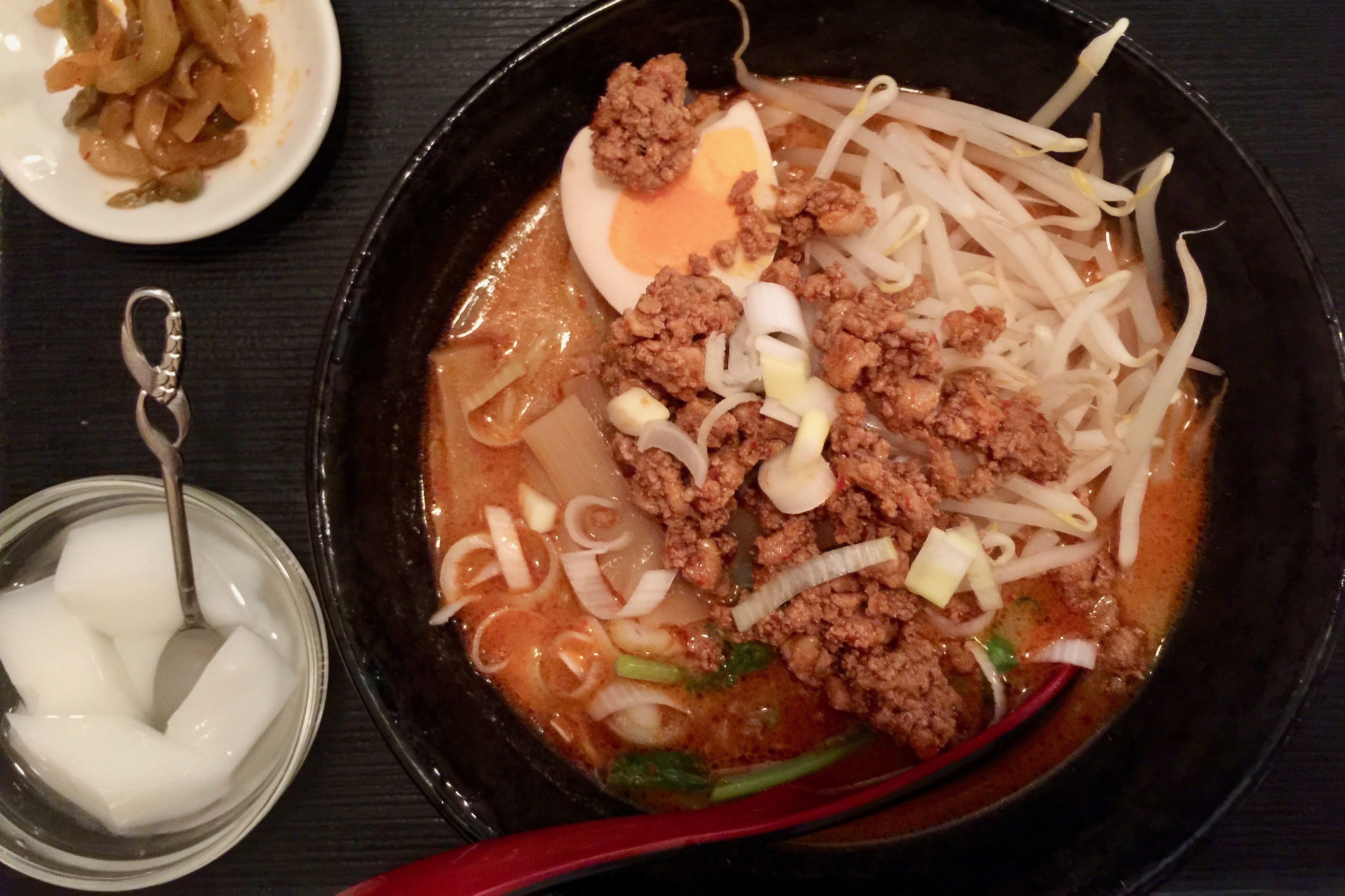 上海酒場代々木西口店の自家製担々麺（梅雨明け）